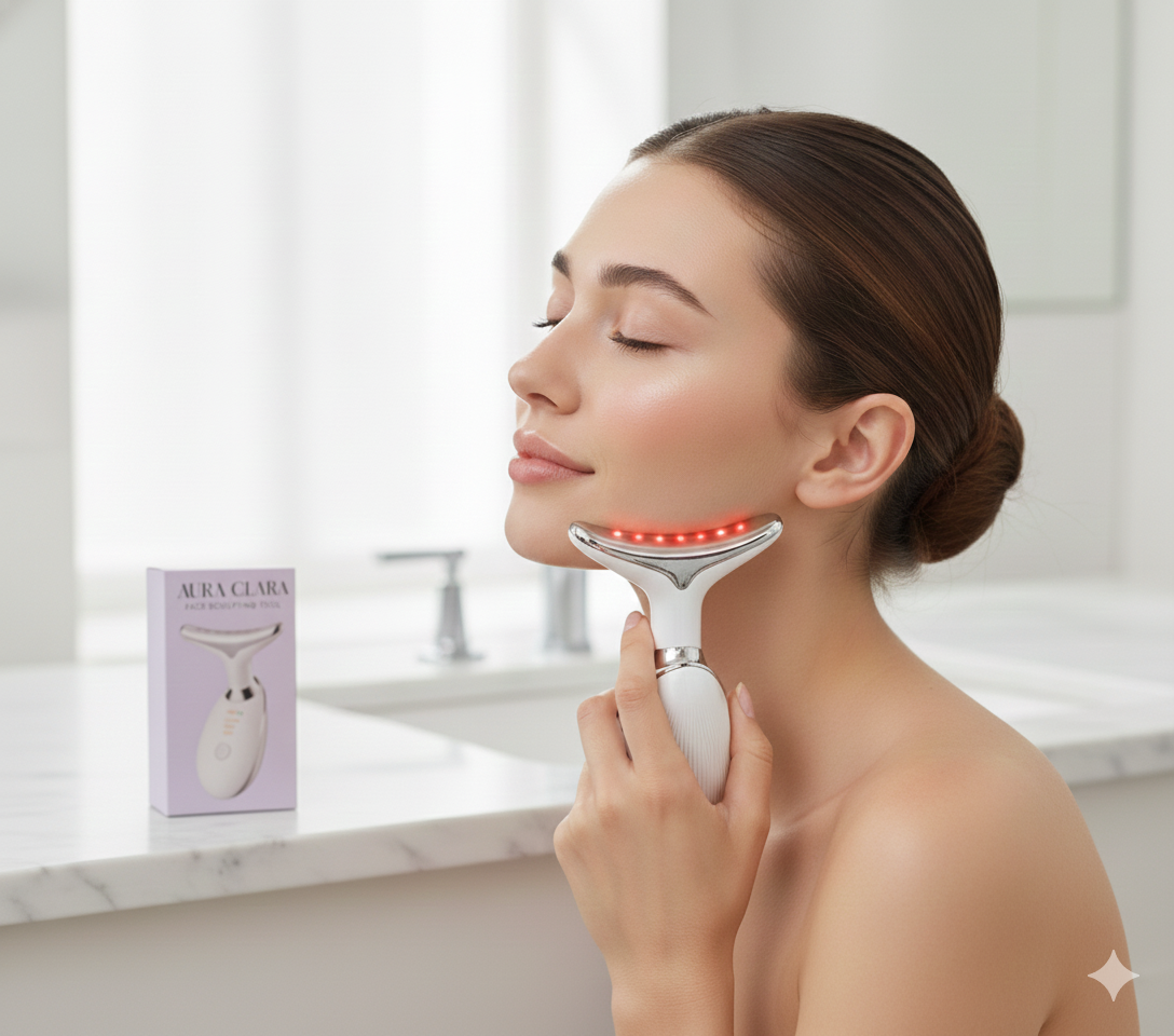 Woman Wearing Bio-Collagen Mask