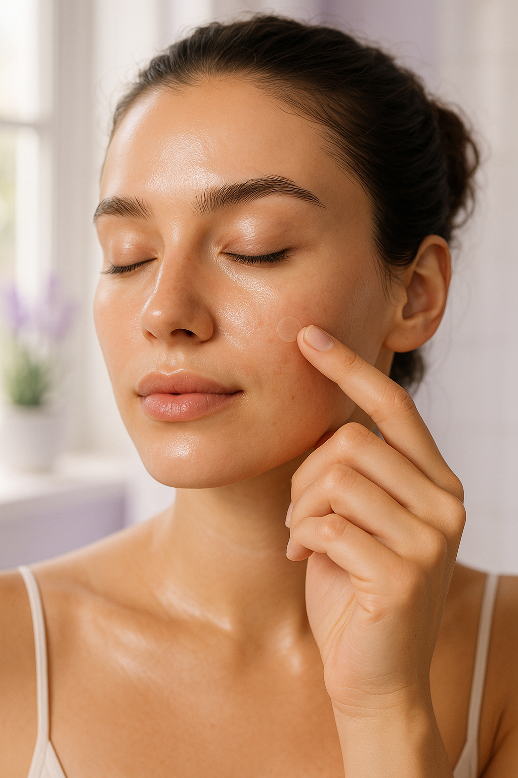 Radiant skincare routine